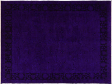 A11712, 710"x 9 8",Over Dyed                     ,8x10,Blue,PURPLE,Hand-knotted                  ,Pakistan   ,100% Wool  ,Rectangle  ,652671214561
